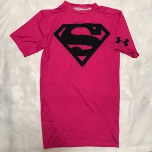 Under Armour Superman Fitted Shirt